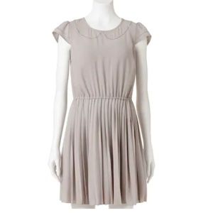 LC Lauren Conrad Pleated Dress